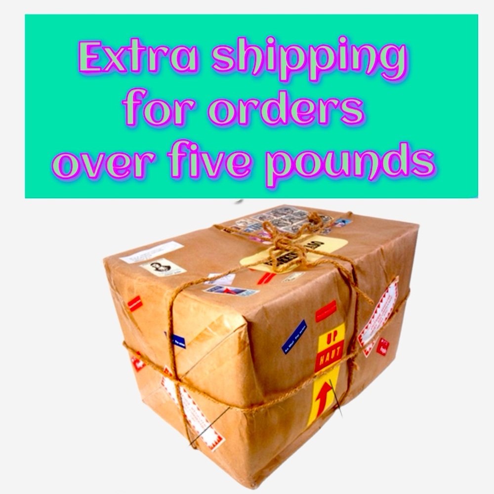 Extra Shipping Label for >5lbs